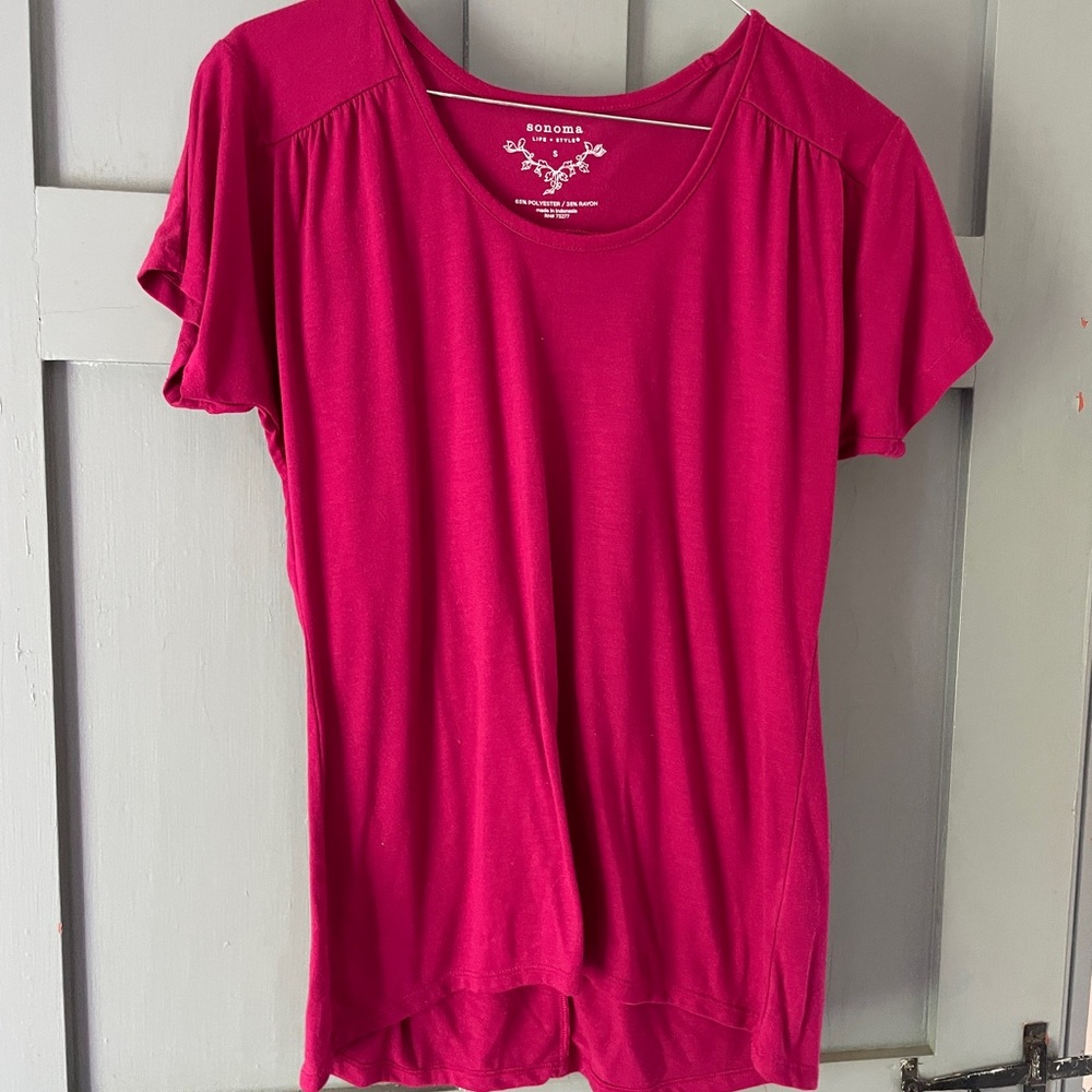 Pink Sonoma Short Sleeve Tee Shirt t-Shirt